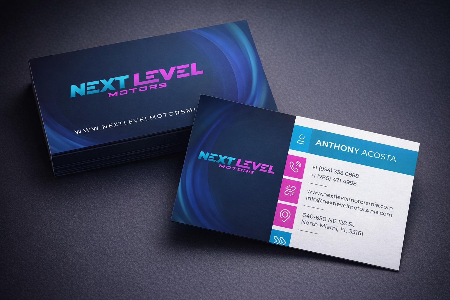 Next Level Motors stationary 1